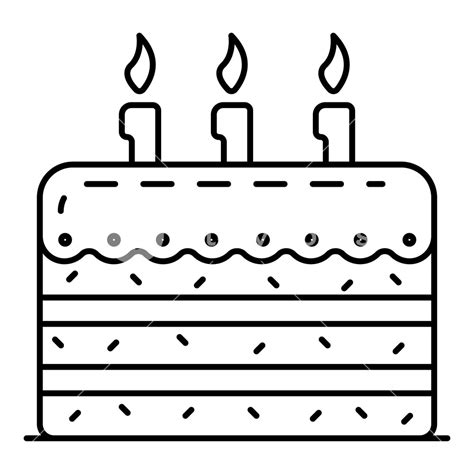 Cake Outline Vector at Vectorified.com | Collection of Cake Outline Vector free for personal use