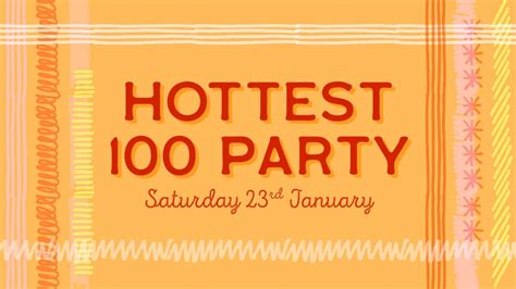 Hottest 100 Party Listen To The Triple J Countdown At The Duck