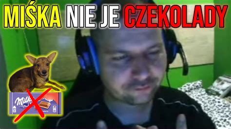 Dawid Jasper miśka nie je czekolady YouTube