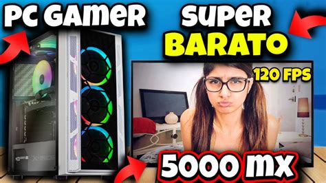 LA MEJOR PC GAMER BARATA PARA JUGAR A MAS 60 FPS Pruebas En JUEGOS