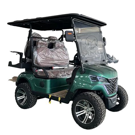 Seat Electric Hunting Lifted Golf Carts With Front Basket Street