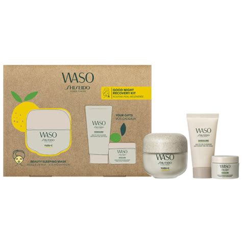 Waso Coffret Routine Peau R G N R E Shiseido Parfumerie Burdin