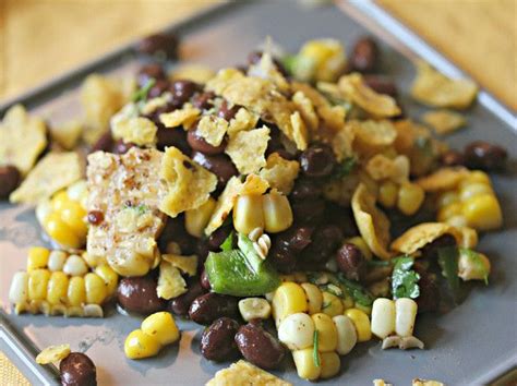 Black Bean Salad With Corn Cilantro And Chili Lime Vinaigrette Recipe Recipe Chili Lime