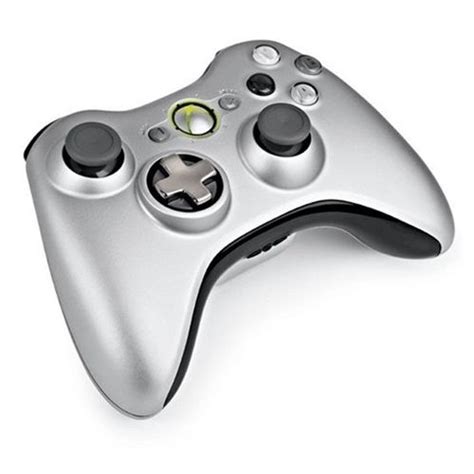 Xbox 360 Official Wireless Controller Silver Grade A