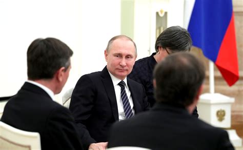 Российско-словенские переговоры на высшем уровне • Президент России