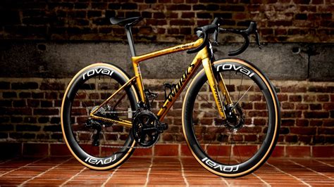 Remco Evenepoel S Bike A Golden Tarmac SL8 For The Double Olympic