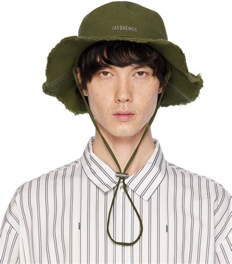 Jacquemus Khaki Les Classiques Le Bob Artichaut Bucket Hat Jacquemus