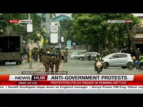 Protestors In Makueni Disrupt Emali Road Traffic Paralyzing Important