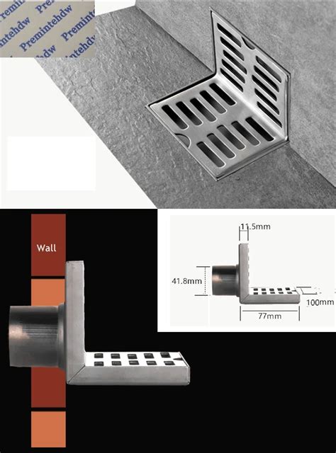 Aliexpress Buy 304 Stainless Steel Same Layer Side Row Floor