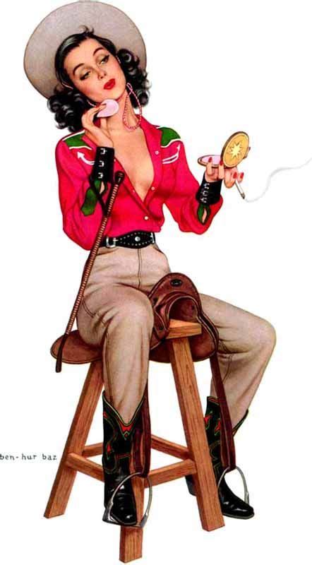 73 Best Western Pin Up Images On Pinterest Pin Up Girls Vintage