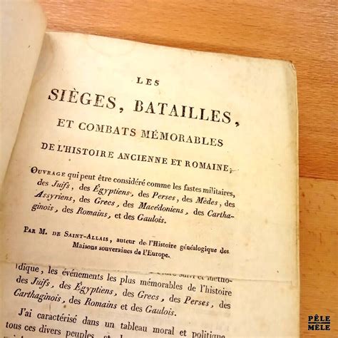 Les sièges batailles et combats mémorables de l histoire ancienne et