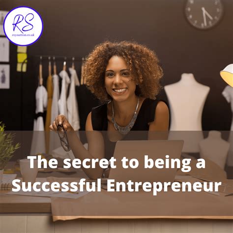 The Secret To Being A Successful Entrepreneur Roy Sutton