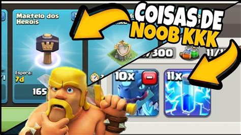 Coisas Que Todo Noob Faz No Clash Of Clans Clashofclans Clashbr