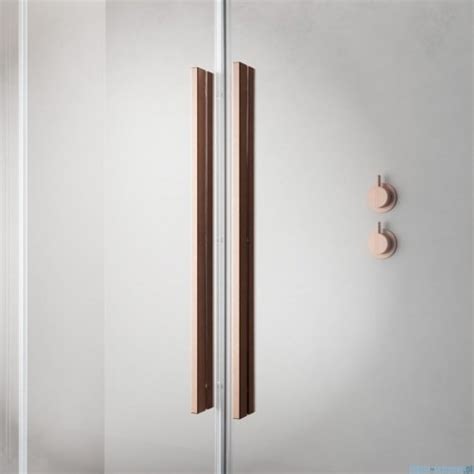 Radaway Furo Kdj Brushed Copper Kabina 90x120cm Prawa Szczotkowana