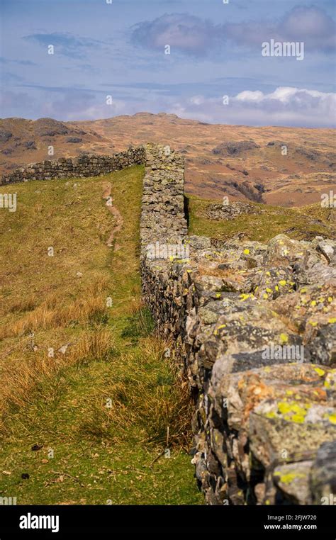 Driving over Hardknott Pass, viewing the Roman Fort and onto Wrynose ...