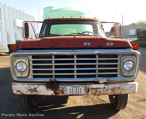 1973 Ford F600 Flatbed Truck In Grand Island Ne Item Dd3789 Sold Purple Wave