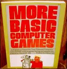 More BASIC Computer Games David H Ahl Steve North Christopher Cerf