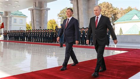 Russian President Putin arrives in Kyrgyzstan on rare trip abroad | Fox ...