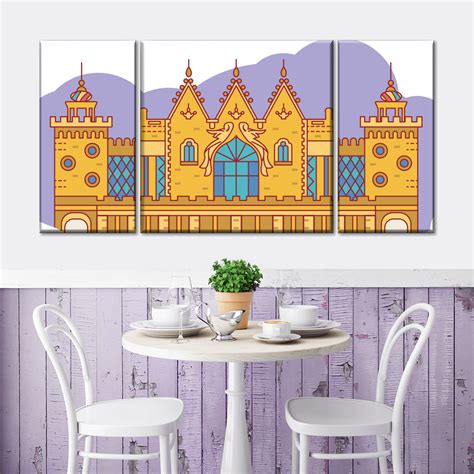 Glimpse Of Kazan Theatre Wall Art | Digital Art