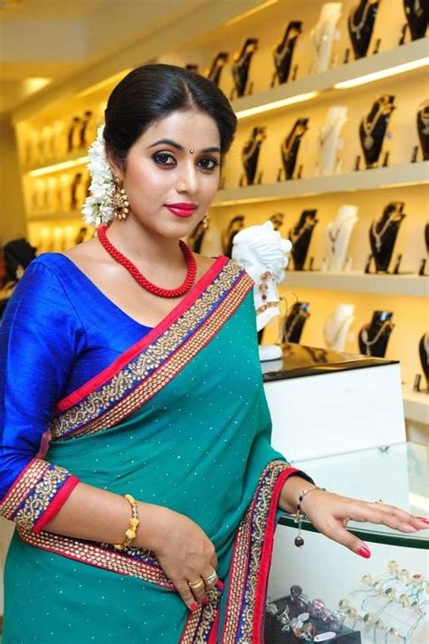 Actress Poorna Hot In Saree Drop Scene Stills Hd Latest