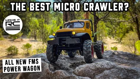 The All New FMS FCX24 Power Wagon 1 24 Scale RTR Crawler First Look