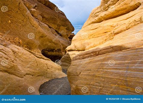 Mosaic Canyon Death Valley National Park California Stock Image