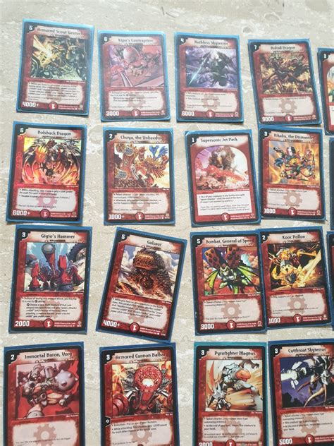 Duel Masters Fire Deck Cards Hobbies Toys Toys Games On Carousell