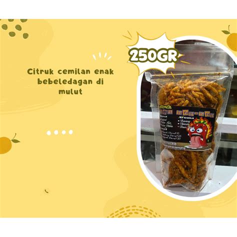 Jual Citruk Pedas Gr Shopee Indonesia