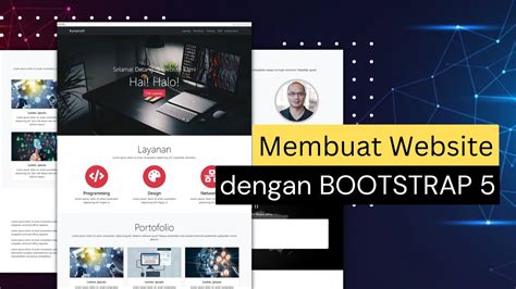 MEMBUAT WEBSITE DENGAN BOOTSTRAP 5 STEP BY STEP DIPANDU SAMPAI JADI