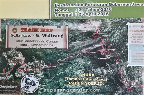 Pendakian Gunung Arjuno Via Cangar Sumber Brantas Sepasangcarrier