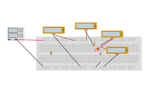 Circuit Design Parallel Tinkercad