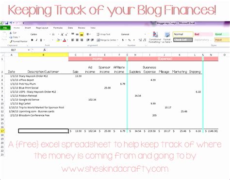 Excel expense tracker template - statarabia