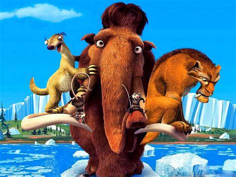 Ice Age Animated Characters Ice Age Cartoon Wallpaper | Images and ...