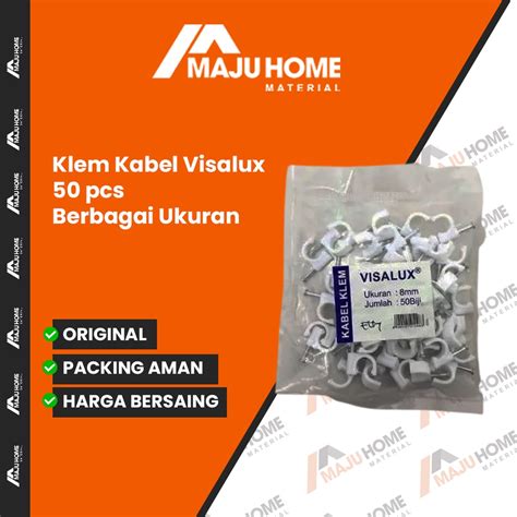 Jual Visalux Klem Kabel 50 Pcs Berbagai Ukuran Shopee Indonesia