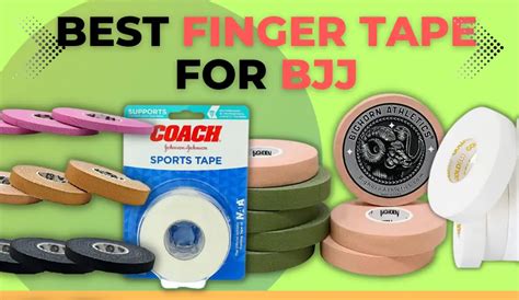 Best Finger Tape For Bjj Top Jiu Jitsu Tapes Bjjaccessories