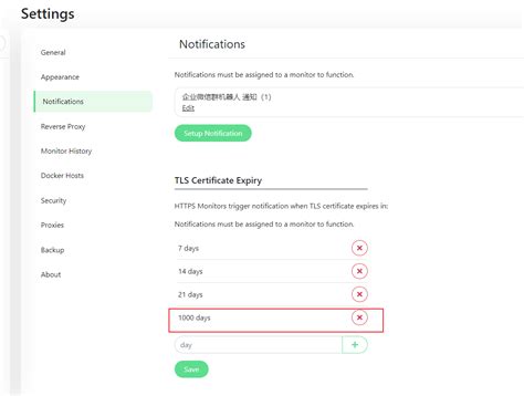 Uptime Kuma On Docker Where Is The Certificate Info