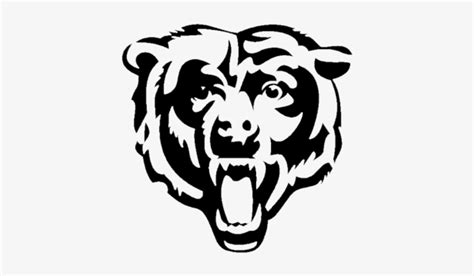 Chicago Bears Logo Black And White