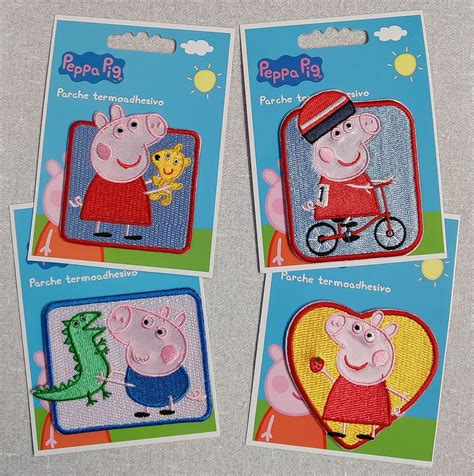 PIPSA POSSU Kangasmerkit Paikat PEPPA PIG Nimipyyhe