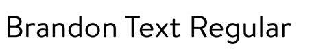 Brandon Text Regular Font Webfont And Desktop Myfonts