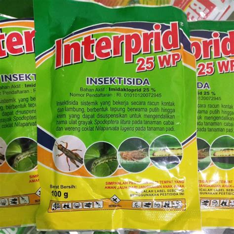 Jual Insektisida Interprid Wp Gram Imidakloprid Shopee Indonesia