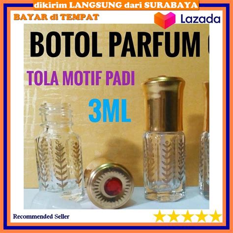 Botol Parfum Stick Motif 3Ml 3 Ml Tola Padi Lazada Indonesia