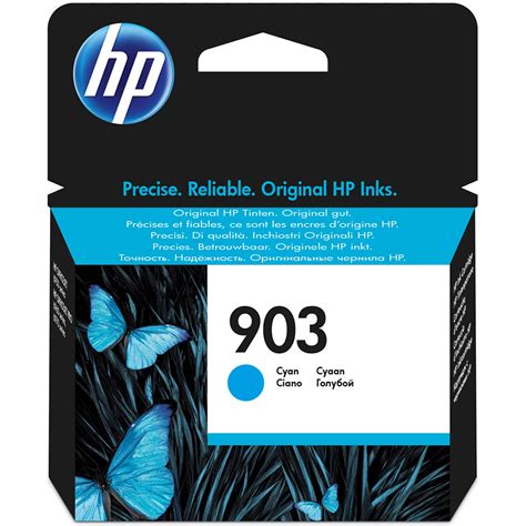 HP T6L87AE 903 Ink 903 Cyan Original Ink Cartridge 315 Pages