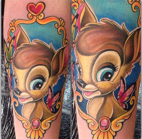 Bambi Tattoo Disney Tattoos Disney Artwork Bambi Tattoo