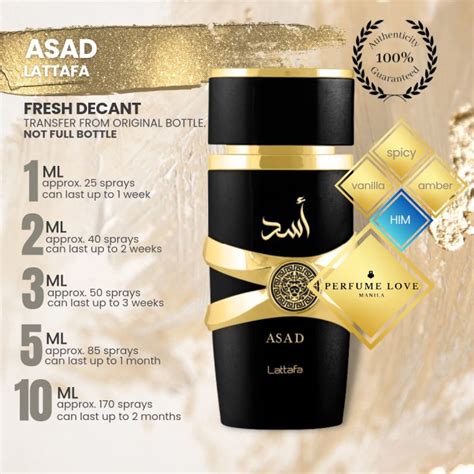 Asad Lattafa Eau De Parfum Sauvage Elixir Clone Ml Ml Ml Ml Perfume