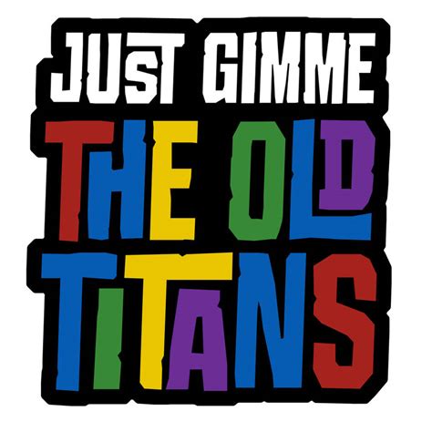 Teen Titans Text Design by joshthecartoonguy on DeviantArt