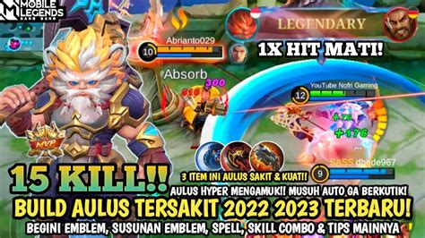 TERBARU BUILD AULUS TERSAKIT 2022 2023 ITEM AULUS PALING SAKIT 2023