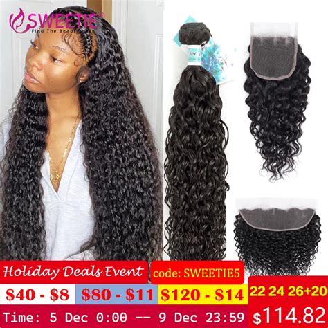 Brazilian Human Hair Weave Frontal Lace Deep Curly Human Hair Bundles