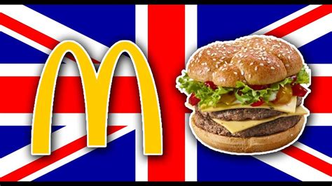 Trying British Mcdonalds London England I International Fast Food