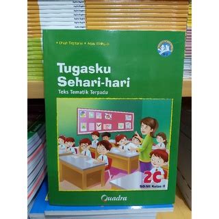 Jual Buku Tesk Tematik 2A 2H SD Kelas 2 Kurikulum 2013 Quadra