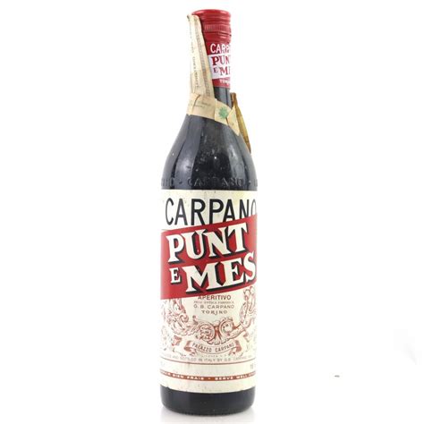 Carpano Punt e Mes Vermouth | Whisky Auctioneer